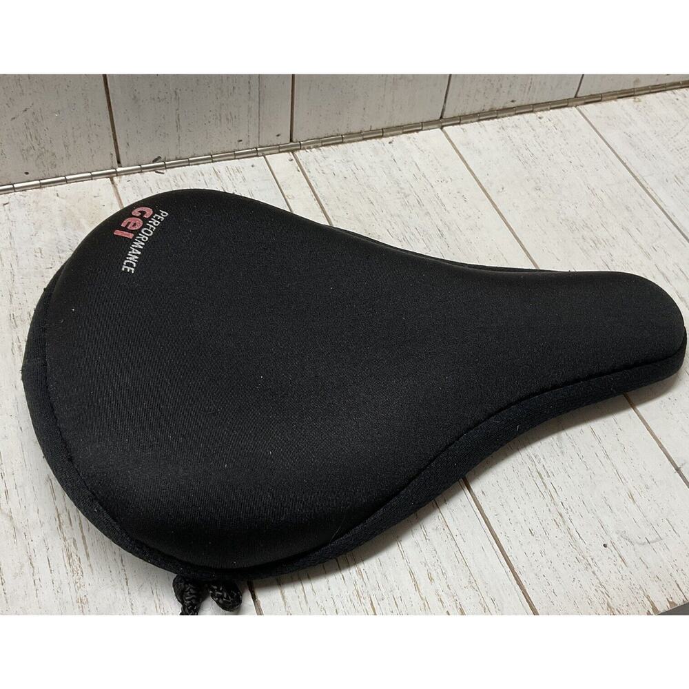 Performance Black Gel Bicycle‎ Seat Cover